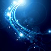 pic of holidays  - snowflakes and stars on an abstract background - JPG 