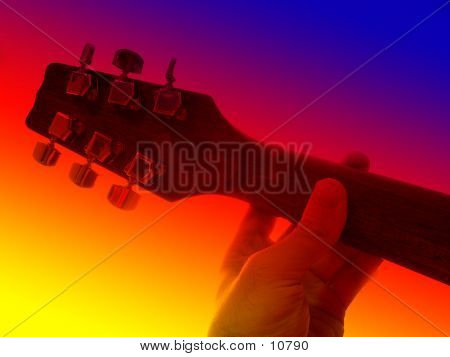 Poster: 70s Guitar