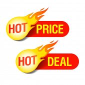 foto of deal  - Hot Price and Hot Deal tags - JPG 