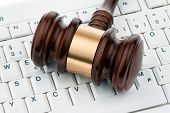 pic of gap  - gavel and keyboard - JPG 