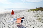 image of beach  - A beach chair - JPG 