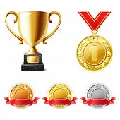 pic of cup  - Trophy cup and medals - JPG 