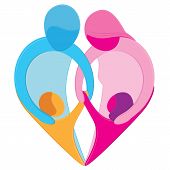 pic of bond  - Stylized figures of mother - JPG 