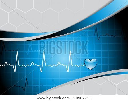 Picture or Photo of Vector illustration of abstract medical background