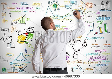 Picture or Photo of The concept of a modern business concept