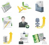 pic of newspaper  - Vector recruiting icon set - JPG 