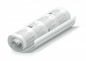 pic of newspaper  - Rolled Newspaper - JPG 