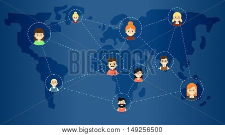 Poster: Social media network