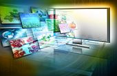 picture of internet  - Best television and internet production technology concept - JPG 